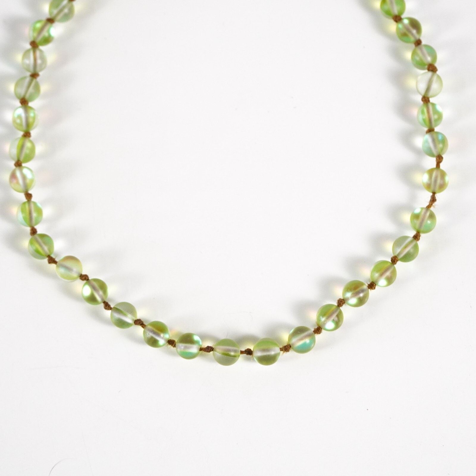 Other Green Holo Bead Holographic Beaded Gemstone Bracelet Jewelry Size ONE SIZE - 2 Thumbnail