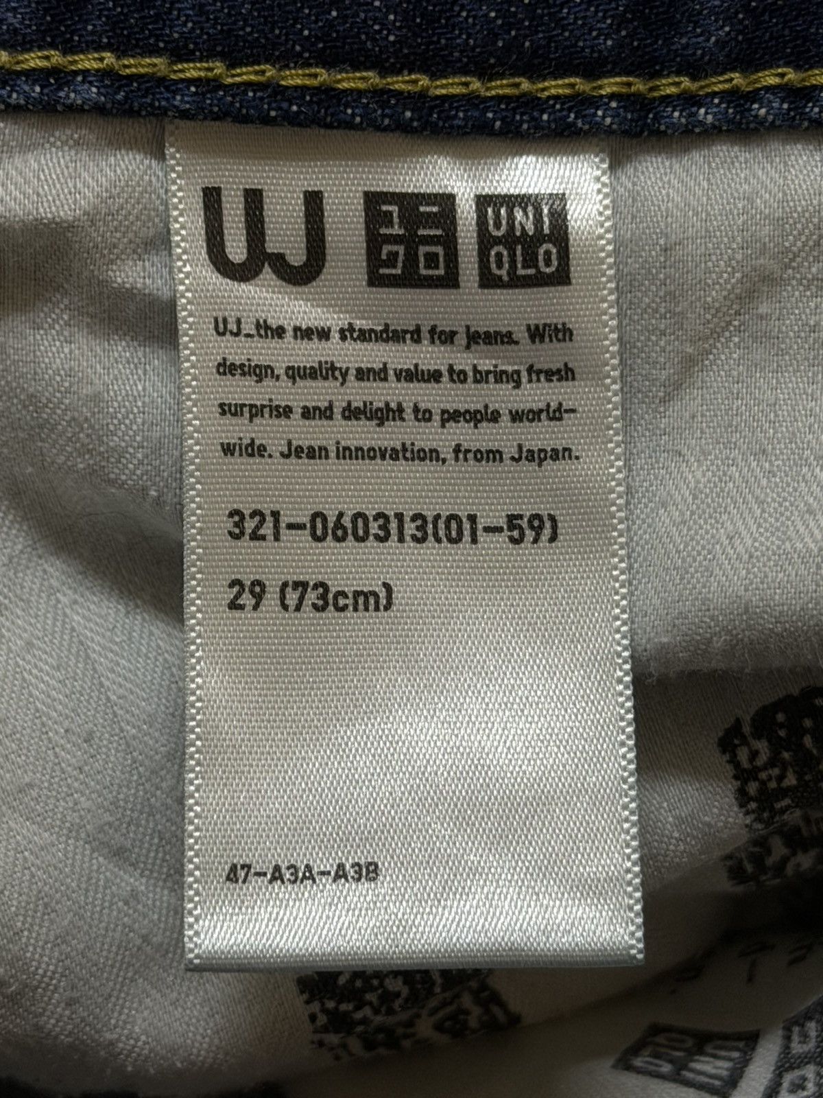 Uniqlo Vintage Y2K Japanese Uniqlo Blue Faded Wash Distress Loose Size US 29 - 5 Thumbnail