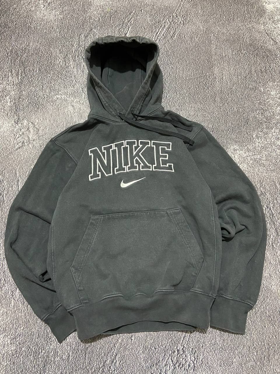 Nike Vintage Nike big logo Y2K distressed faded hoodie Size US XS / EU 42 / 0 - 1 Thumbnail