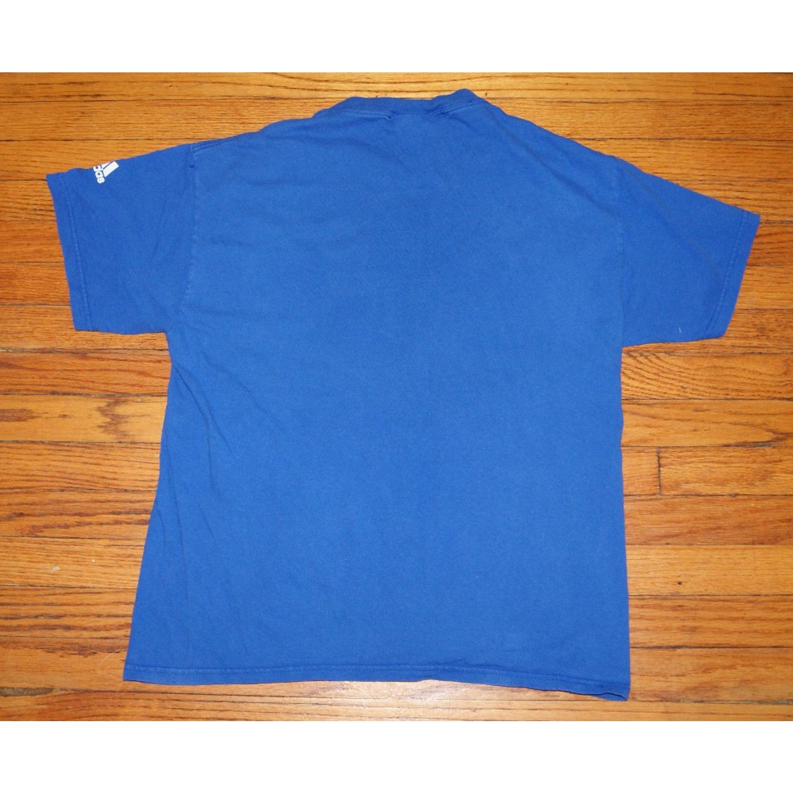 Adidas VTG Chicago Cubs Adidas 2006 Script Logo Blue Mens M TShirt Size US M / EU 48-50 / 2 - 6 Thumbnail