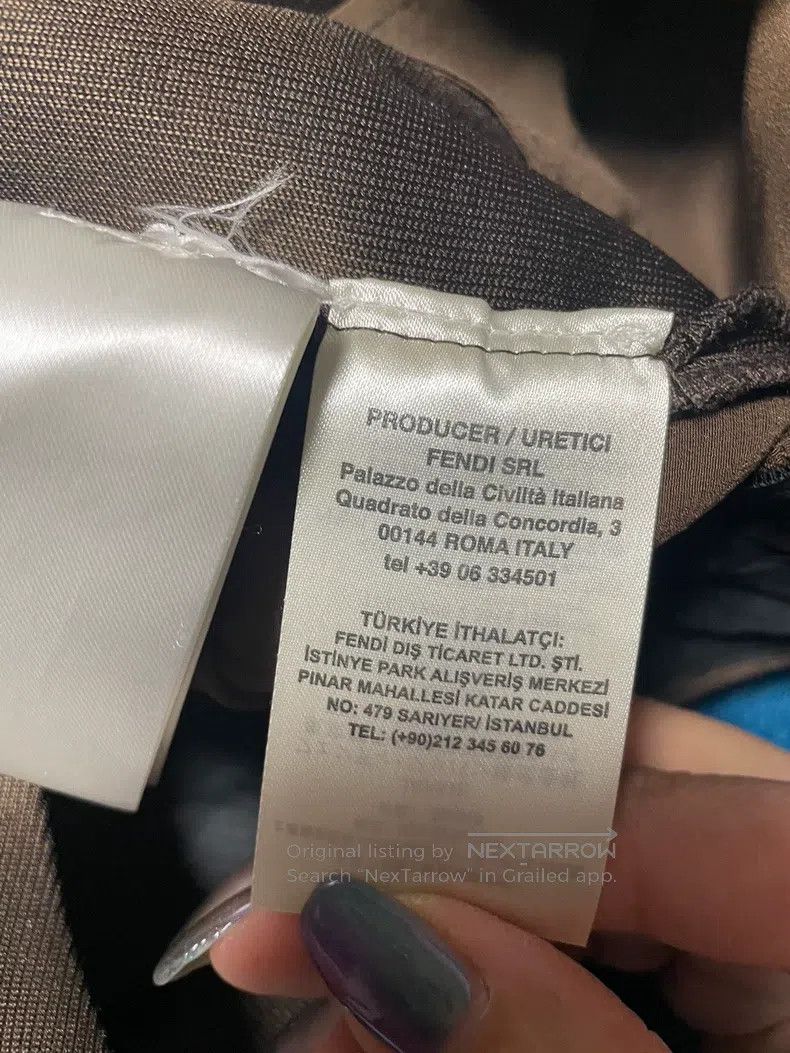 Fendi Fendi Maillard-colored straight-leg trousers, wear them fo Size 26" / US 2 / IT 38 - 6 Thumbnail