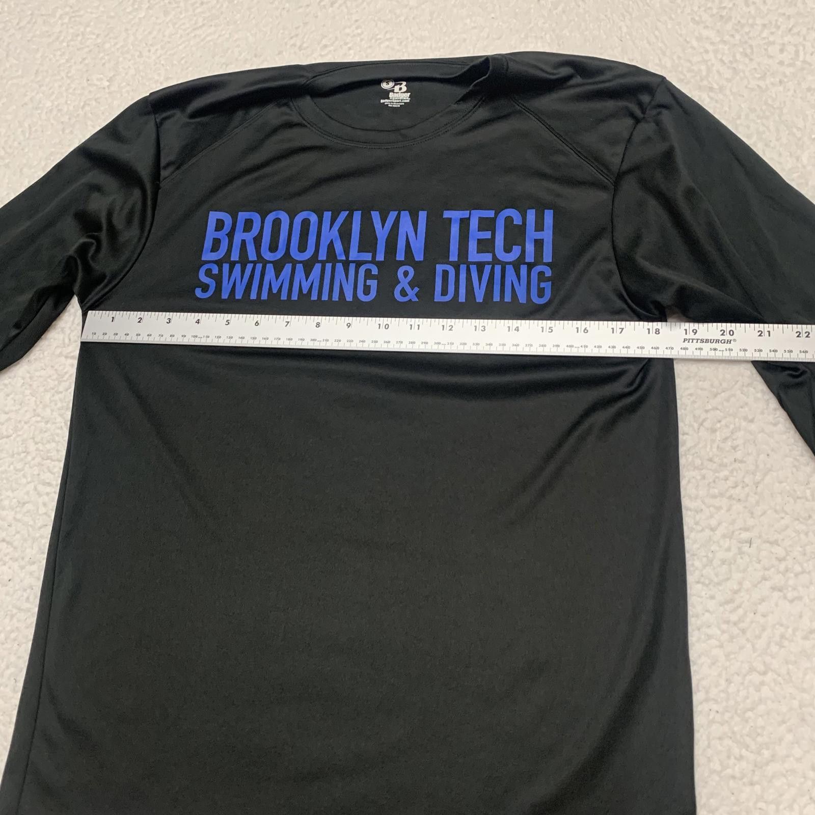 Other Badger Sports Men's S Brooklyn Tech Swim L/S Shirt Size US S / EU 44-46 / 1 - 4 Thumbnail