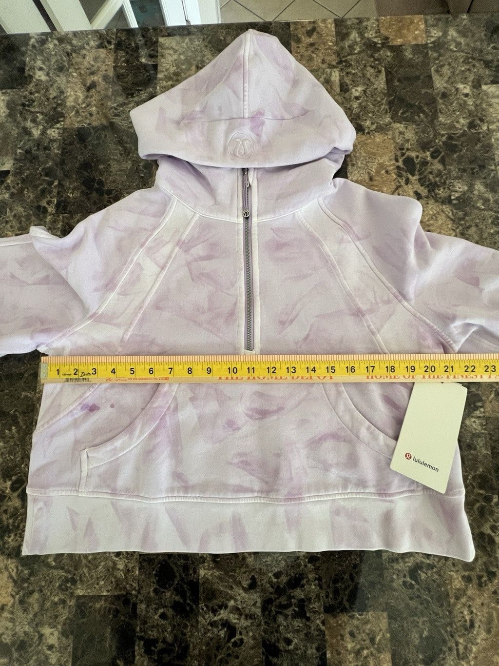 Lululemon LULULEMON SCUBA OVERSIZED HALF ZIP HOODIE DYE LAVENDER XS/S Size XS / US 0-2 / IT 36-38 - 4 Thumbnail