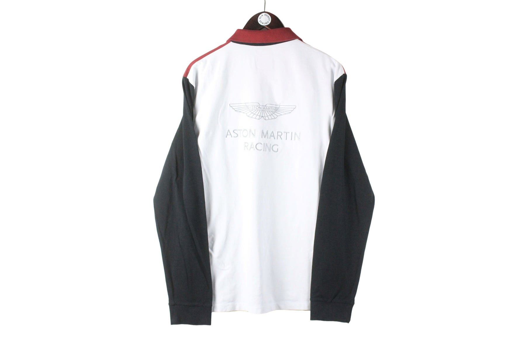 Hackett Hackett x Aston Martin Long Sleeve Polo T-Shirt Large Size US L / EU 52-54 / 3 - 2 Thumbnail