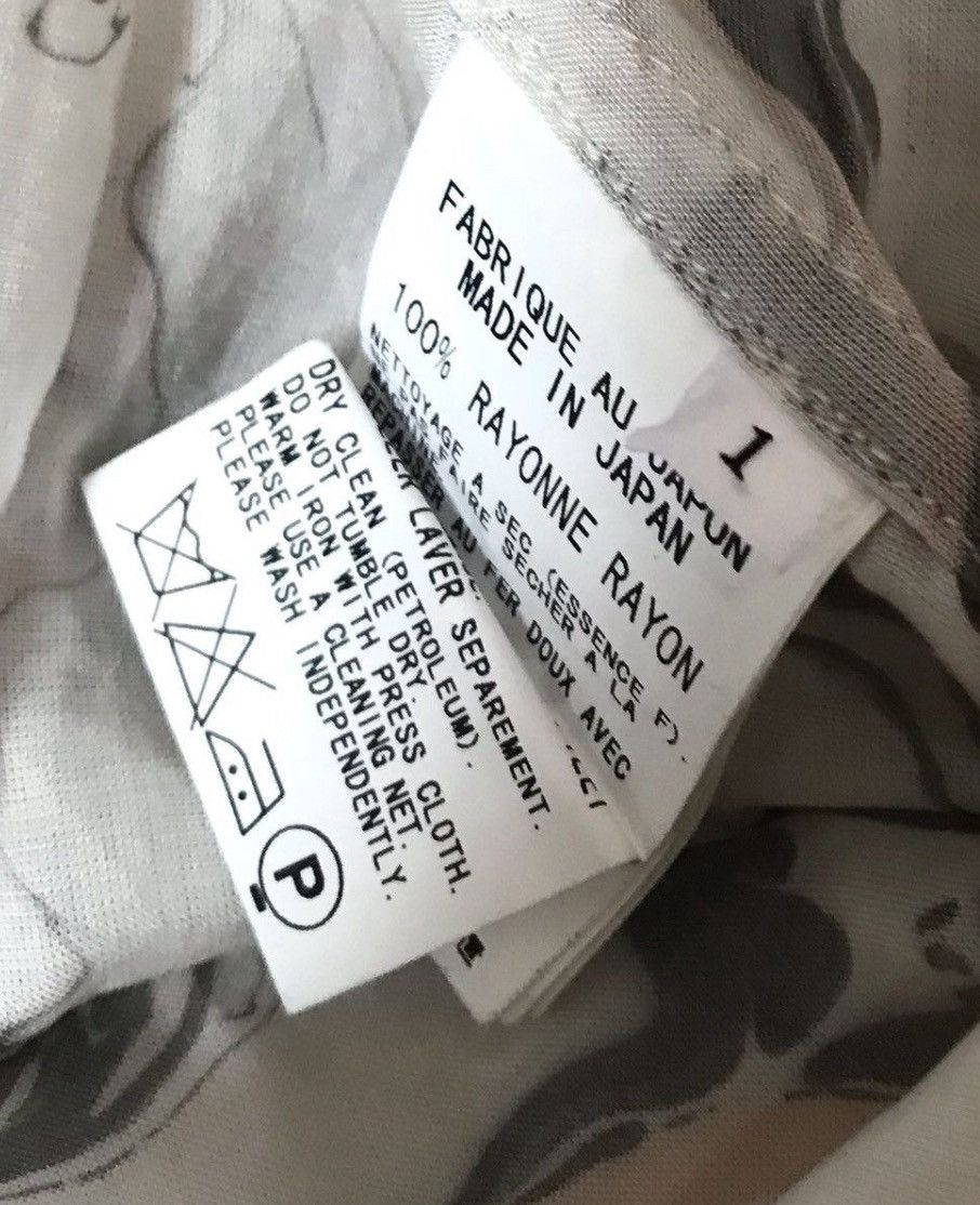 Yohji Yamamoto Vintage yohji yamamoto y’s flowy printed button up Size US S / EU 44-46 / 1 - 7 Thumbnail