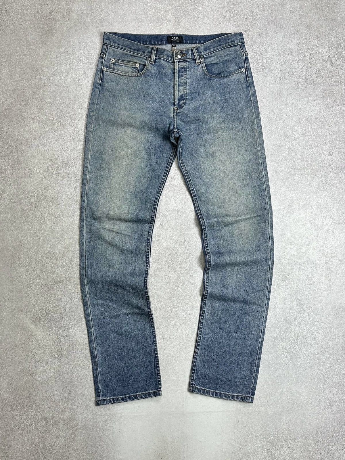 A.P.C. Vintage A.P.C New Standart Blue Jeans Pants Rare 31 Size US 31 - 4 Thumbnail