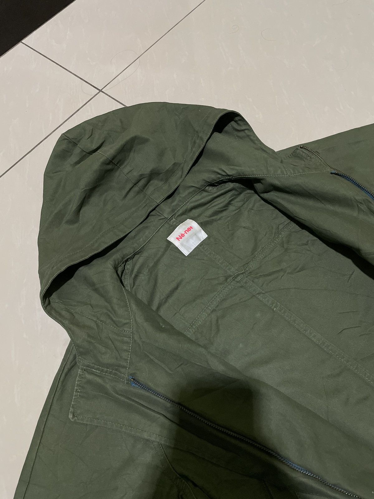 Issey Miyake × Japanese Brand × Ne-Net Net-net Fish Tale Parkas Size US M / EU 48-50 / 2 - 13 Thumbnail