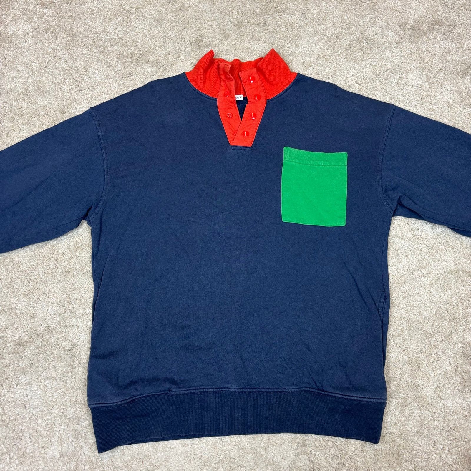 Clare V. Rare Clare V. Adam Scott Rugby Sweatshirt Medium Severance Size US M / EU 48-50 / 2 - 2 Thumbnail
