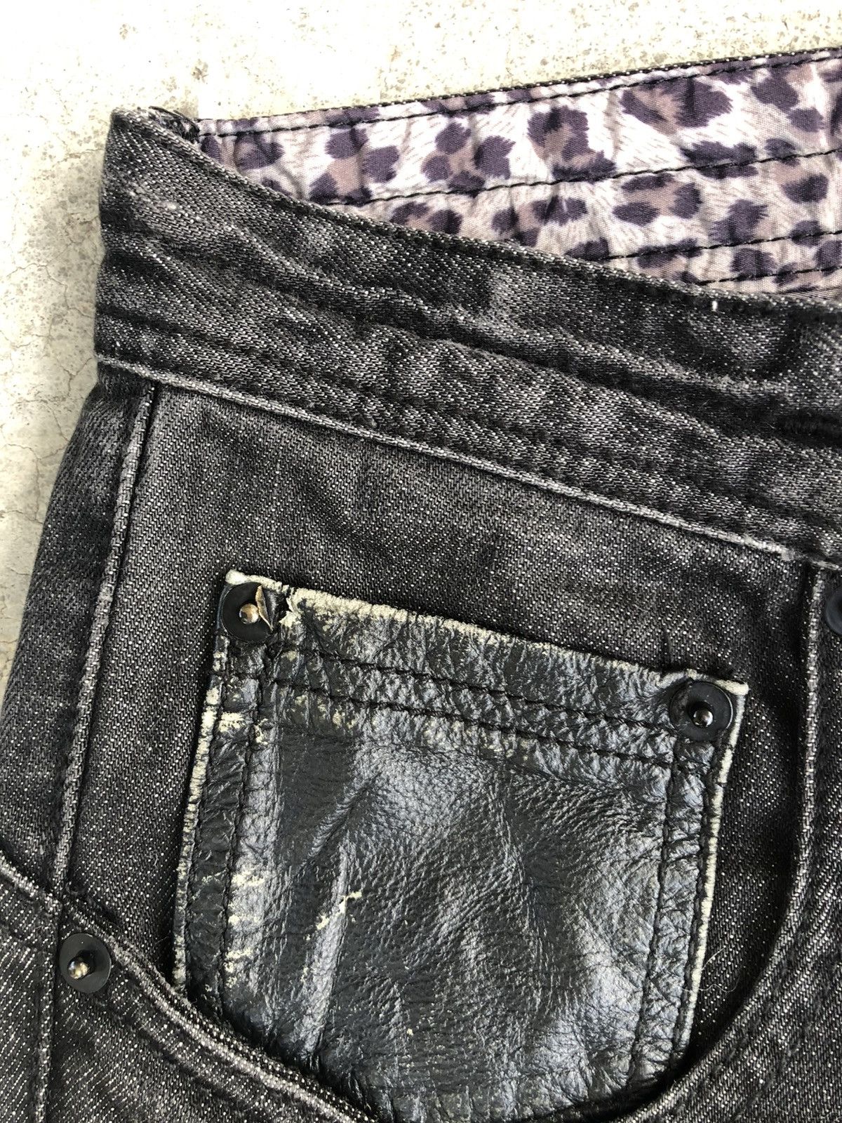 semanticdesign Semantic Design x Coen Distressed Jeans Leather Pocket Size US 30 / EU 46 - 14 Thumbnail