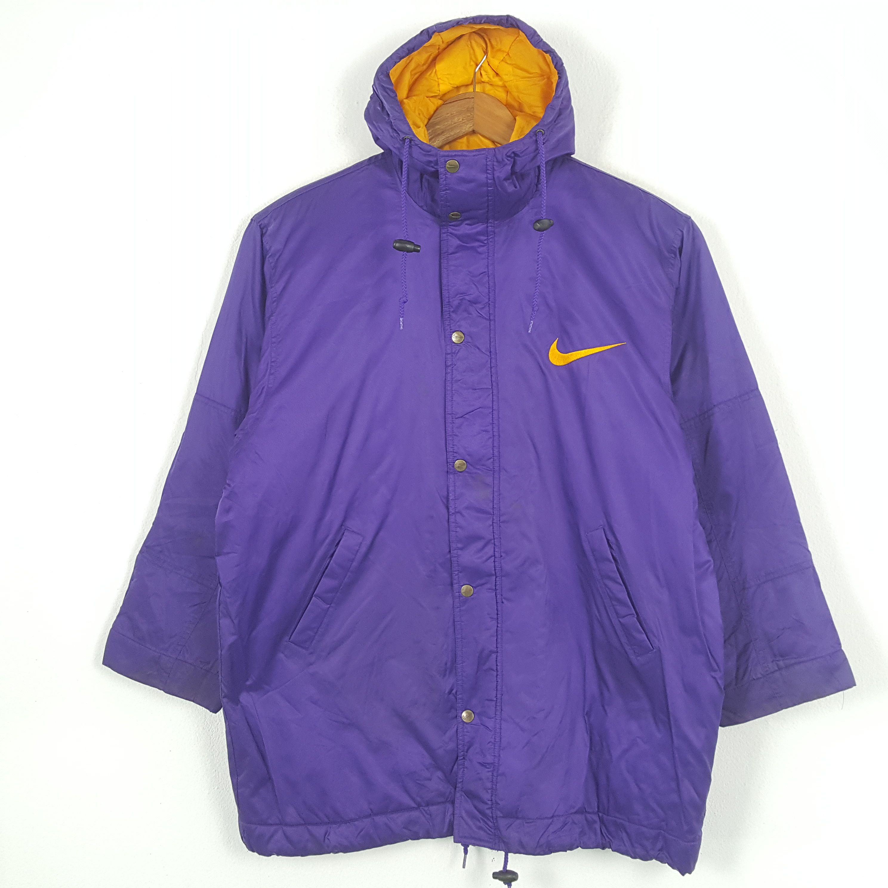 Nike × Vintage Vintage NIKE Big Logo Sportswear Hoodies C289N4 Size US L / EU 52-54 / 3 - 3 Thumbnail