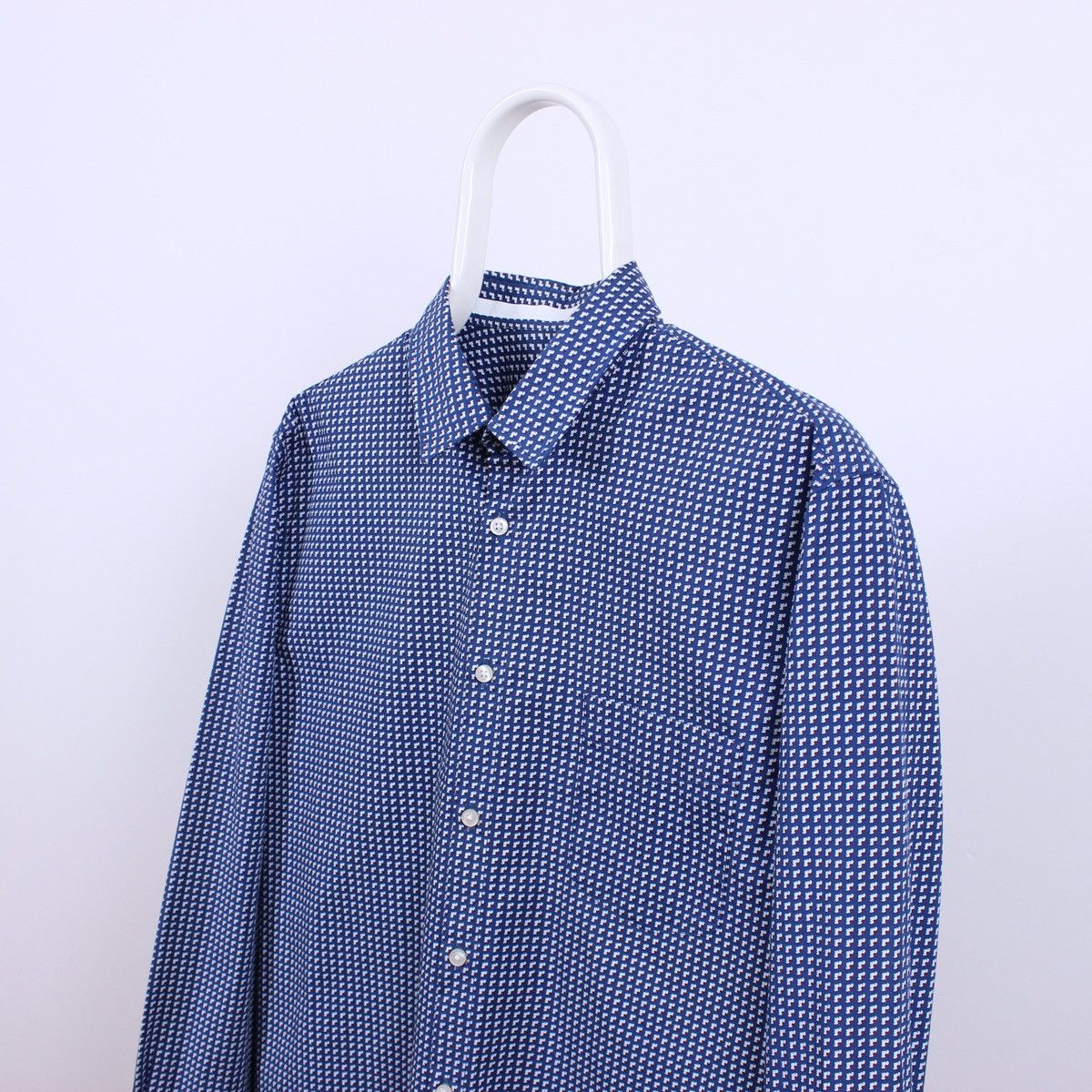 Hugo Hugo Boss Shirt Long Sleeve Size US M / EU 48-50 / 2 - 1 Thumbnail