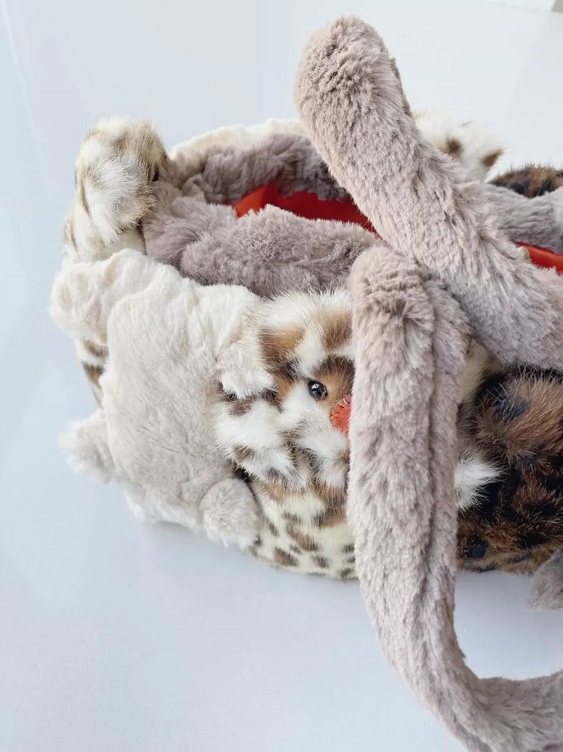 Jean Charles De Castelbajac Castelbajac Teddy Bear Handbag 2504-Nextarrow Size ONE SIZE - 4 Thumbnail