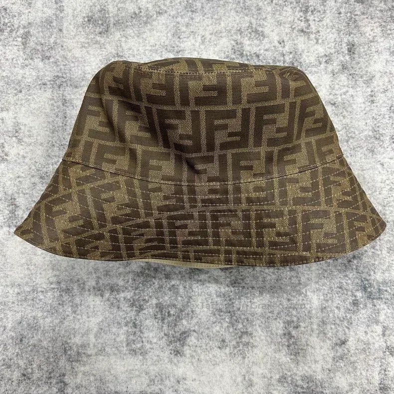 Fendi Fendi Classic Double F Logo Fisherman Hat Size ONE SIZE - 1 Thumbnail