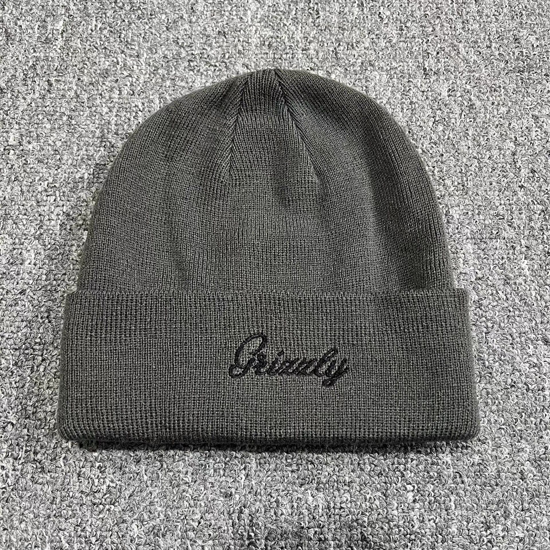 Grizzly Griptape Grizzly Griptape Script Embroidered Knitted Beanie Q7 Size ONE SIZE - 2 Thumbnail