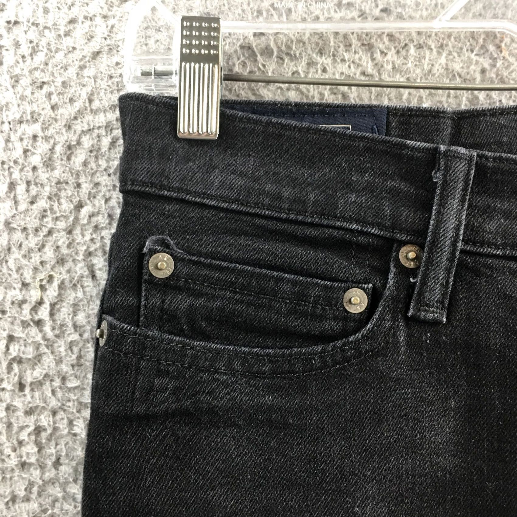Abercrombie & Fitch Abercrombie & Fitch Felix Super Skinny Jeans Womens 30x28.5 Black Size 29" - 3 Thumbnail