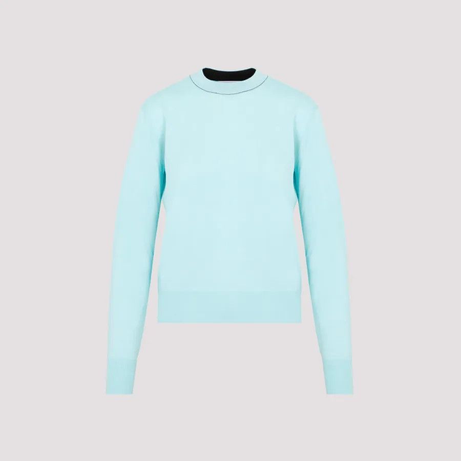 Bottega Veneta o1loc1c0824 708225 Jumper in in Pale Blue Size XS / US 0-2 / IT 36-38 - 1 Thumbnail