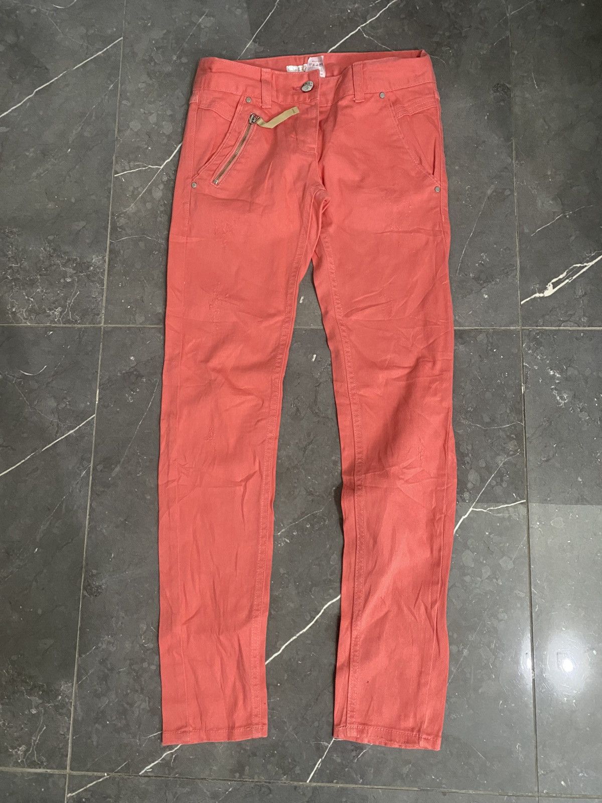 Hedi Slimane Visit Japanese Denim Zipper Hedi Boys Styled SLP Celine Size 28" / US 6 / IT 42 - 1 Thumbnail
