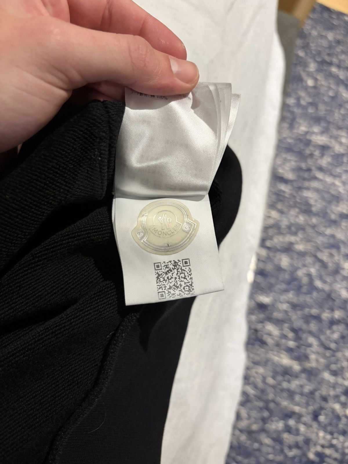 Moncler Moncler Logo Hoodie Black Authentic Size US XL / EU 56 / 4 - 14 Thumbnail