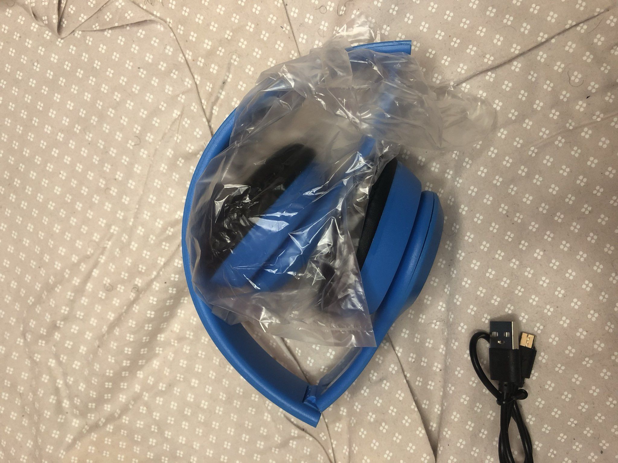 Other Blue Wireless Folding Headphones Size ONE SIZE - 8 Thumbnail
