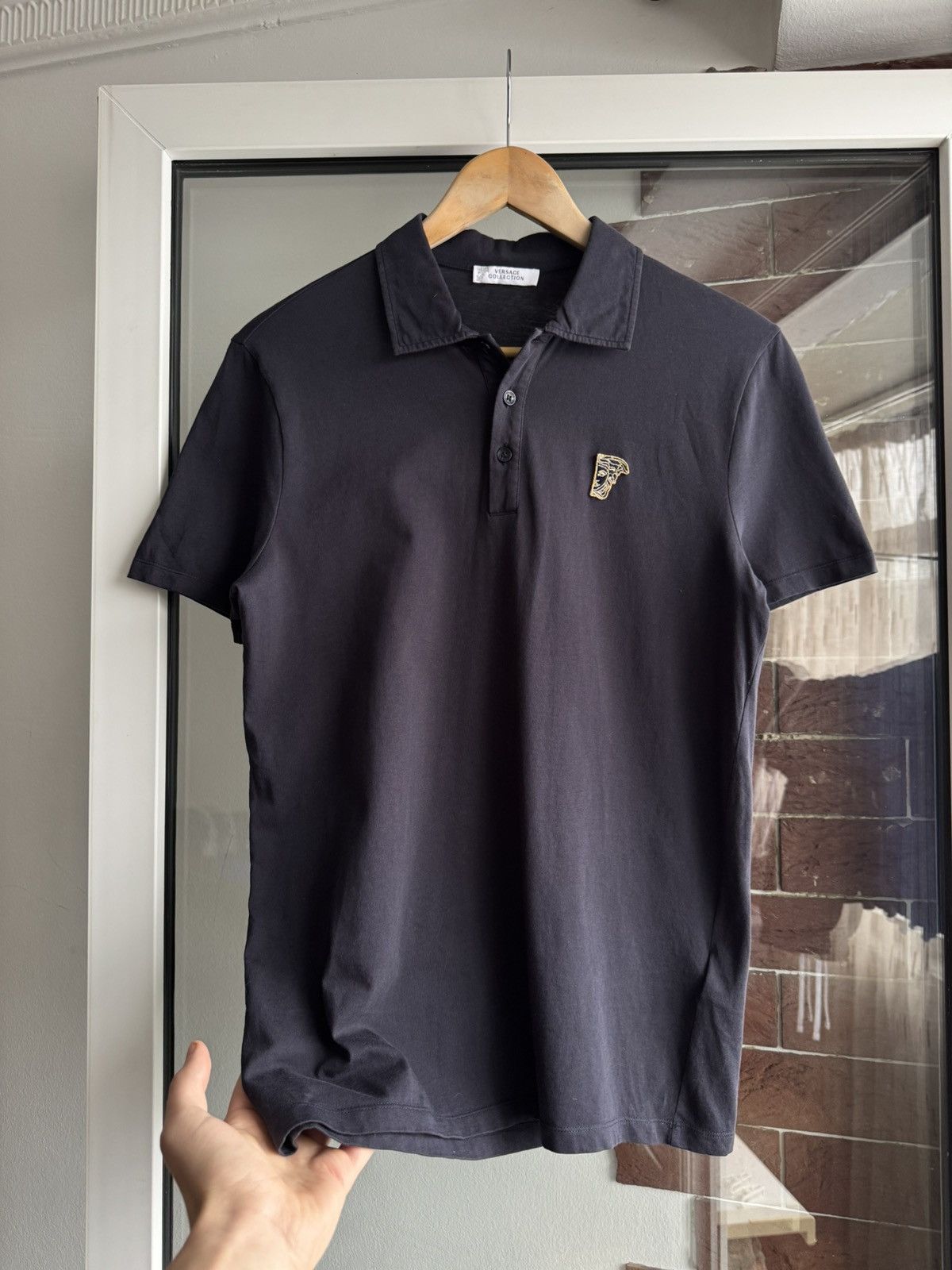 Versace Versace Collection polo tshirt Meduza logo Size US XS / EU 42 / 0 - 3 Thumbnail