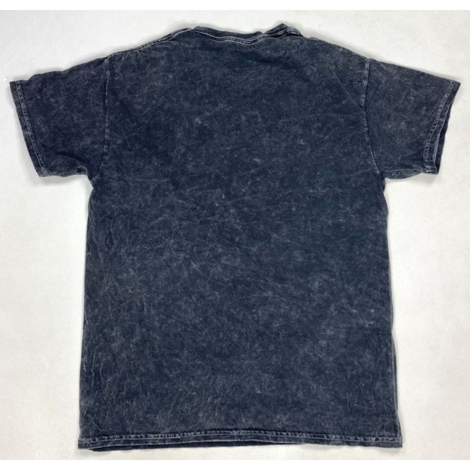 Vintage Nirvana Logo Smiley Graphic T-shirt Women Medium Black Acid Wash Socks? Size M / US 6-8 / IT 42-44 - 3 Thumbnail