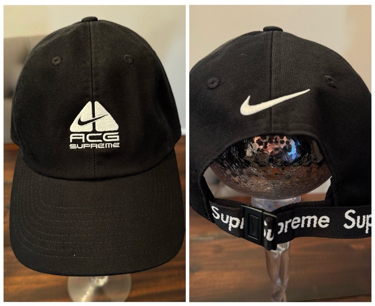 Nike ACG × Supreme Supreme x Nike ACG Denim 6-Panel Hat Size ONE SIZE - 1 Thumbnail