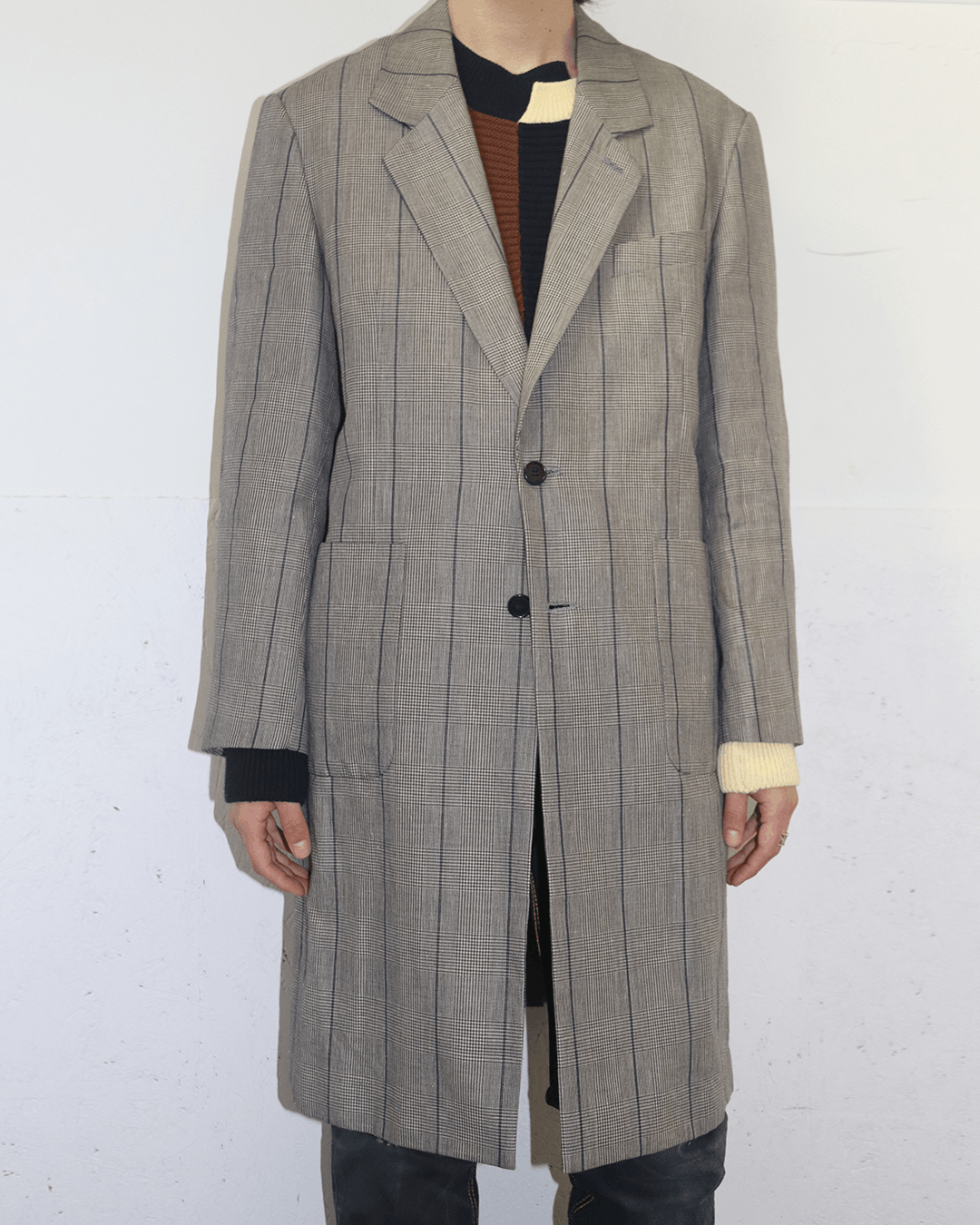 Diet Butcher Slim Skin Diet Butcher Slim Skin Checked Two Button Coat Size US M / EU 48-50 / 2 - 4 Thumbnail