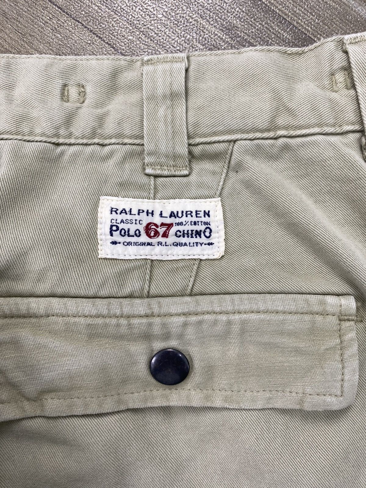 Polo Ralph Lauren Vintage Polo Ralph Lauren Baggy Military 3D Cargo Pants Size US 27 - 13 Thumbnail
