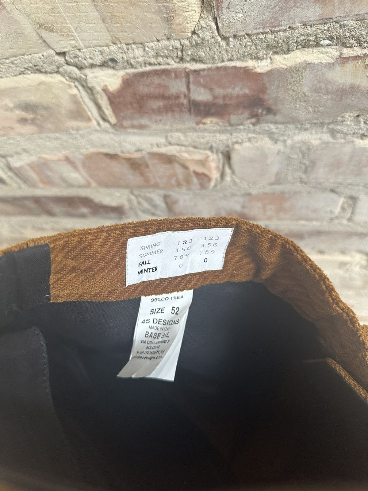 4SDESIGNS 4Sdesigns corduroy pants Size US 36 / EU 52 - 5 Thumbnail