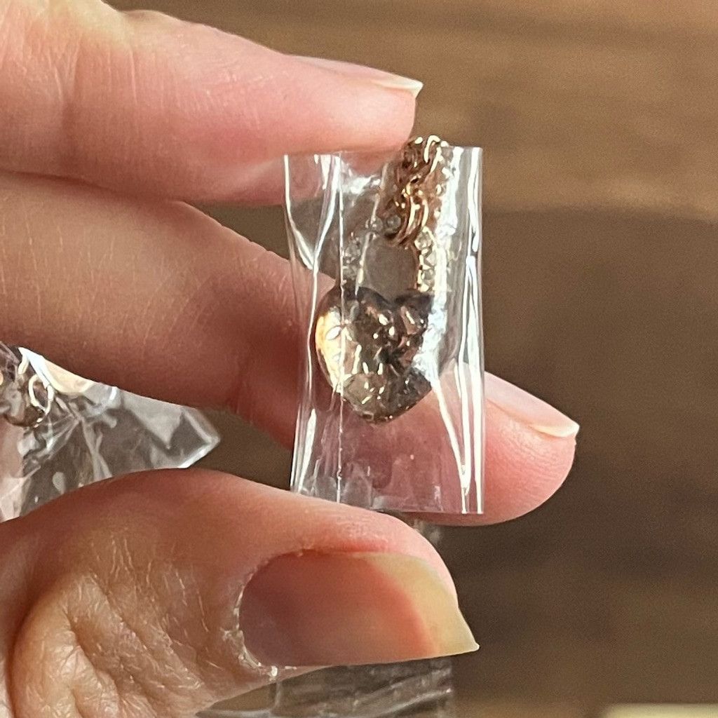 Michael Kors NWT Michael Kors Rose Gold Heart Lock Charm Necklace Size ONE SIZE - 10 Thumbnail