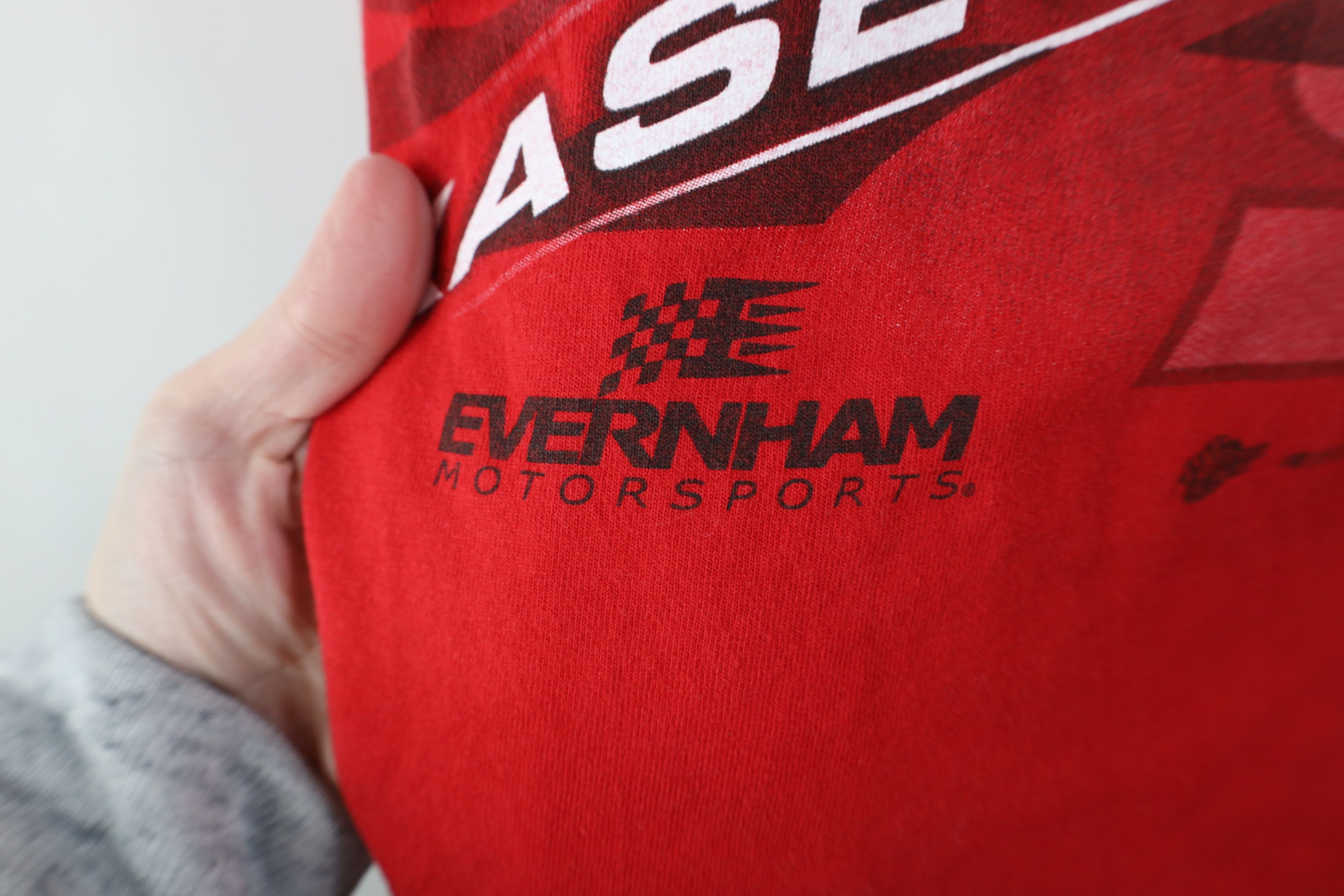 Vintage Vintage Y2K NASCAR Kahne Racing Long Sleeve T-Shirt Red Size US L / EU 52-54 / 3 - 10 Thumbnail
