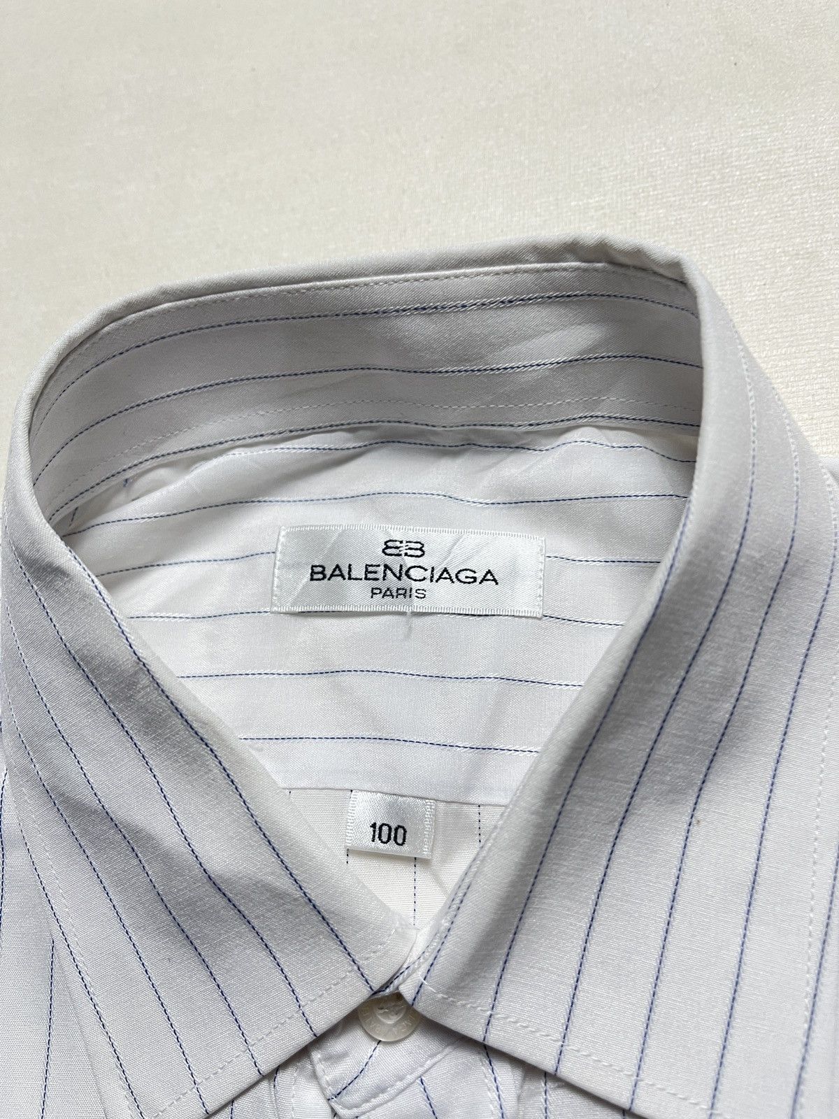 Balenciaga Vintage balenciaga shirt Size US L / EU 52-54 / 3 - 6 Thumbnail