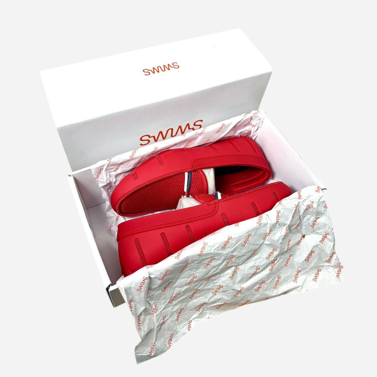 Swims Swims Unisex Wide Fit Riva Red Women’s sz 9 / Men’s Sz 7 Size US 9 / IT 39 - 5 Thumbnail