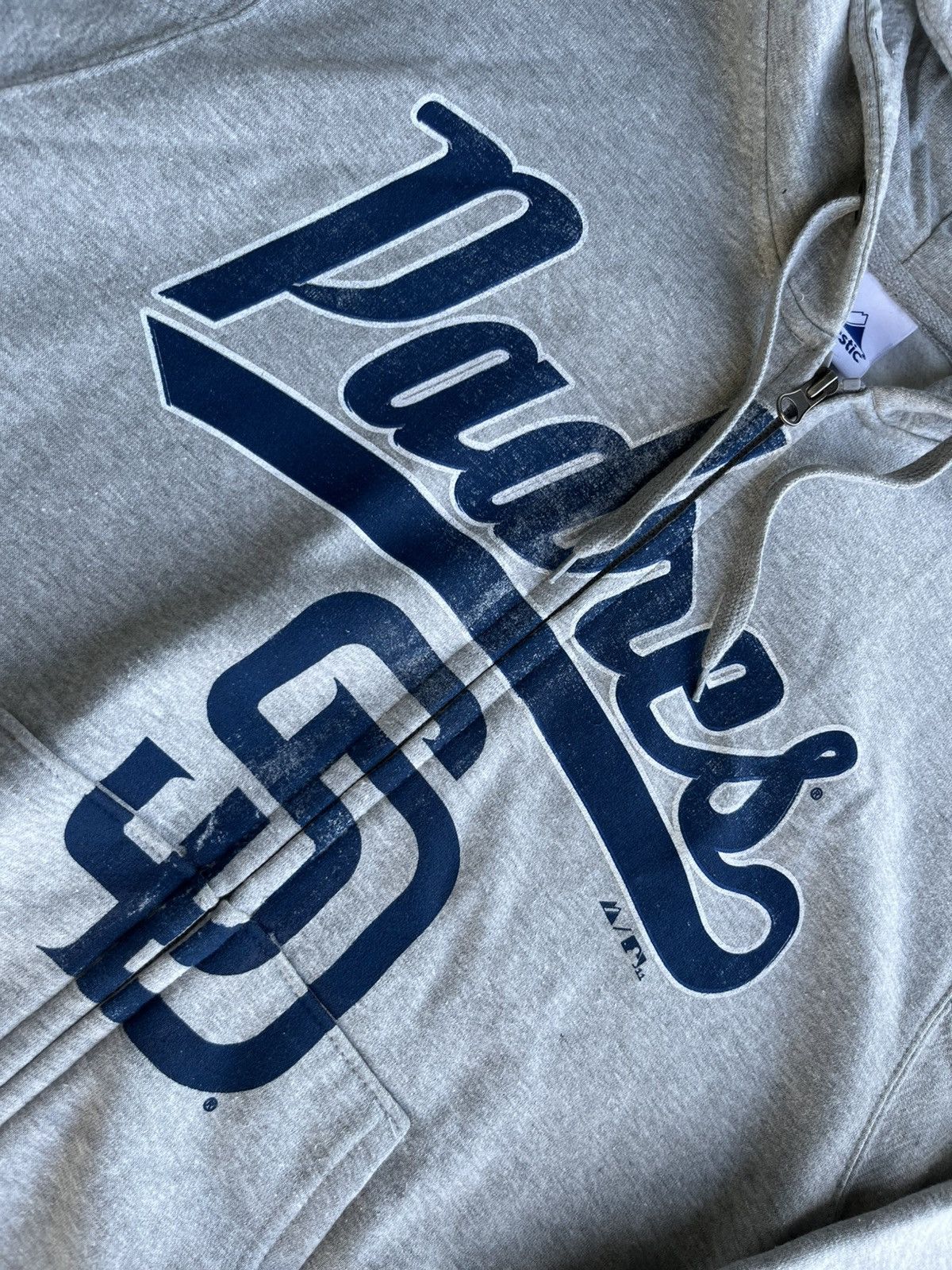 Majestic Vintage 2011 San Diego Padres Full Zip Hoodie Size US S / EU 44-46 / 1 - 3 Thumbnail