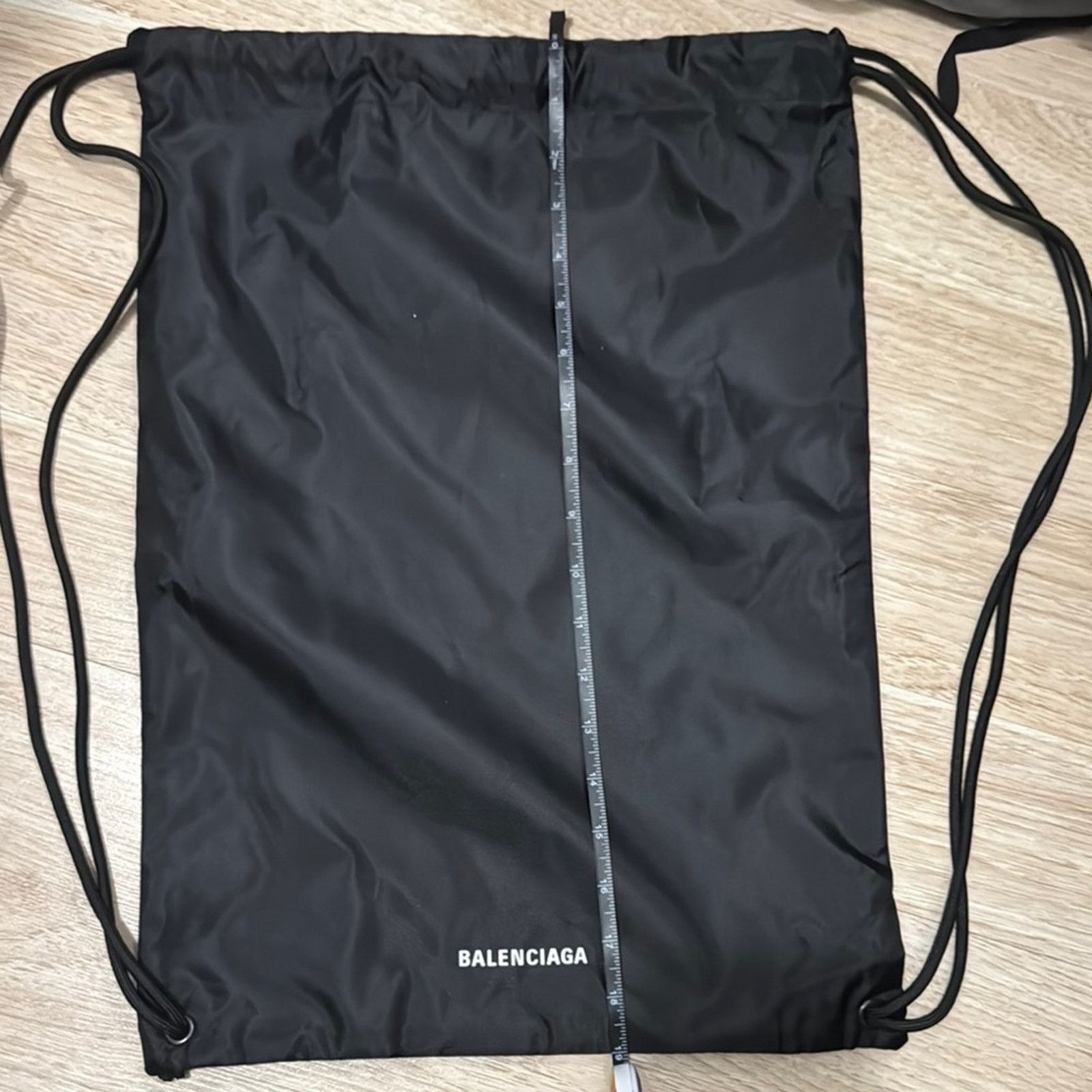 Balenciaga Balenciaga Black String Backpack Size ONE SIZE - 2 Thumbnail