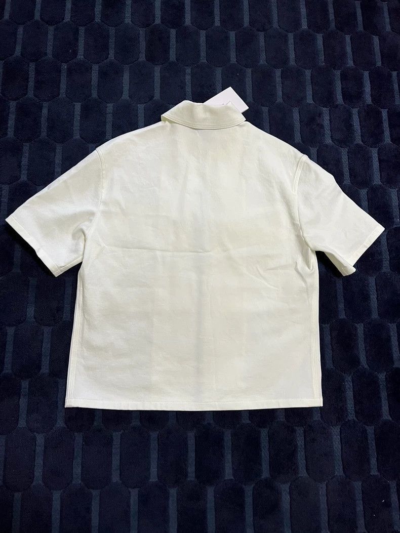 Dior Dior White Women's Short Sleeve Denim Shirt-2507 Size S / US 4 / IT 40 - 2 Thumbnail