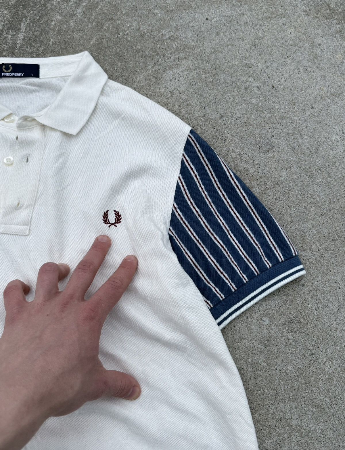 Fred Perry Fred Perry luxury avantgarde punk rock streetwear T-shirt Size US L / EU 52-54 / 3 - 7 Thumbnail