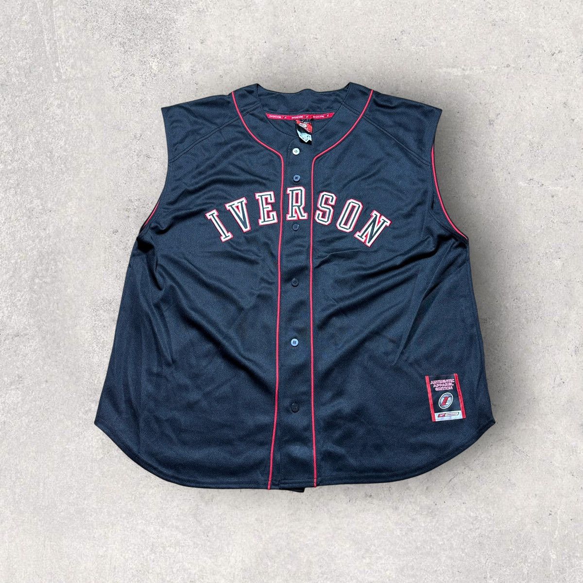 Vintage Reebok Iverson baseball jersey