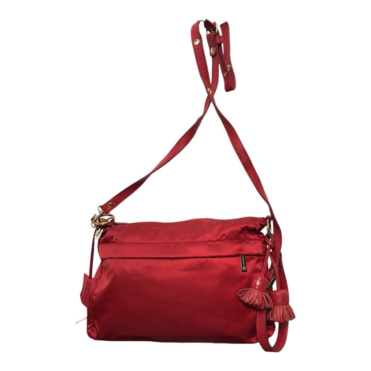 Y's × Yohji Yamamoto Yohji Yamamoto Y’Saccs Red Sling Bag Size ONE SIZE - 6 Thumbnail