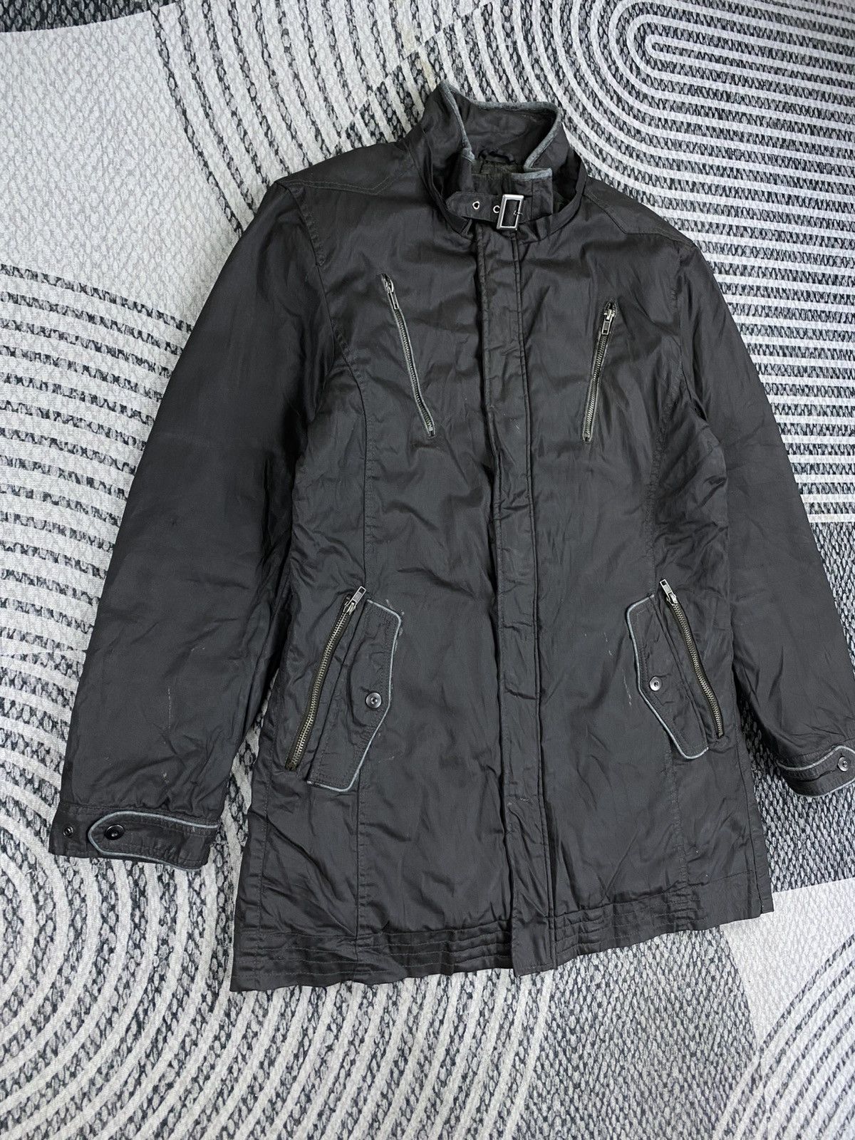 Mossimo Vtg Mossimo Casual Multipocket Stand Up Collar Jacket Size US M / EU 48-50 / 2 - 4 Thumbnail