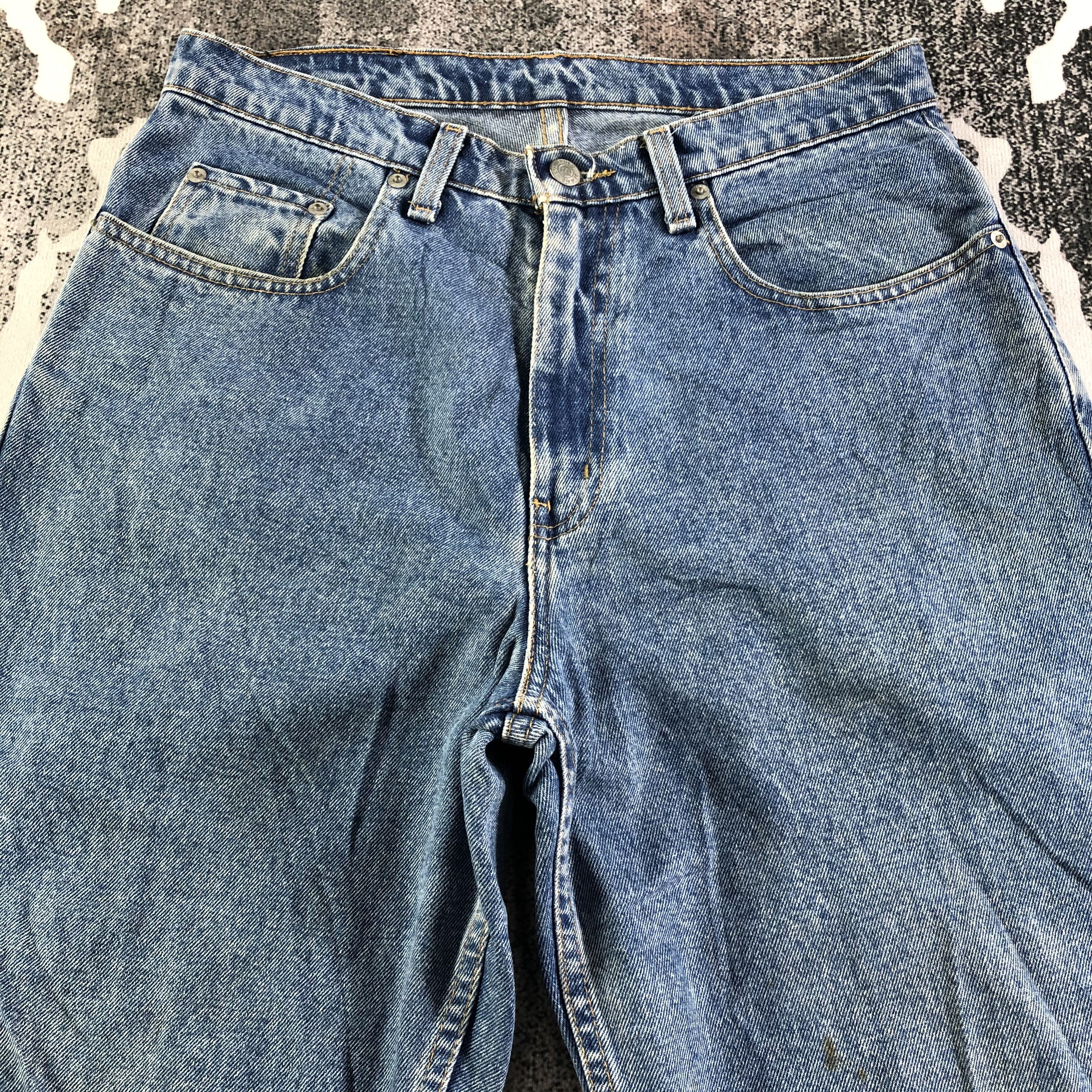 Polo Ralph Lauren Vintage Polo Ralph Lauren Blue Baggy Jeans KJ2176 Size US 32 / EU 48 - 3 Thumbnail