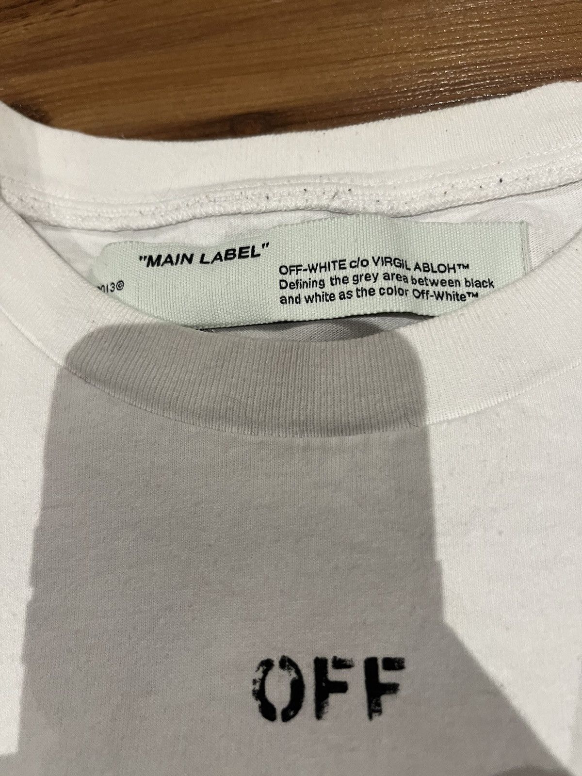 Off-White SSENSE EXCLUSIVE T-SHIRT 2019 Size US L / EU 52-54 / 3 - 5 Thumbnail