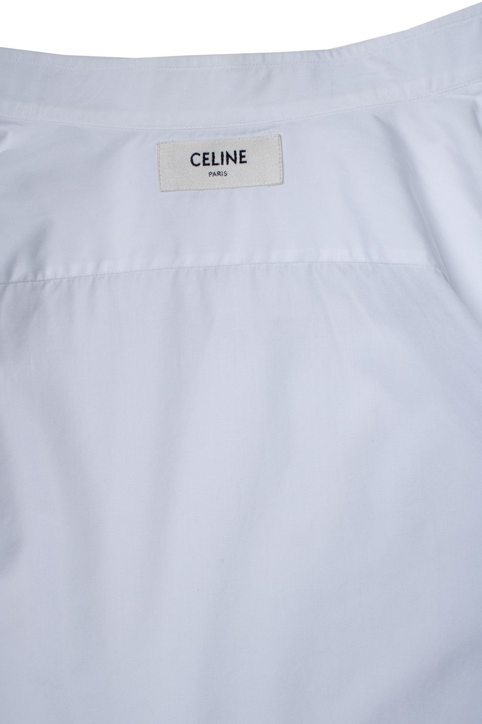 Celine Celine, Basic white shirt with round neck Size US L / EU 52-54 / 3 - 7 Thumbnail