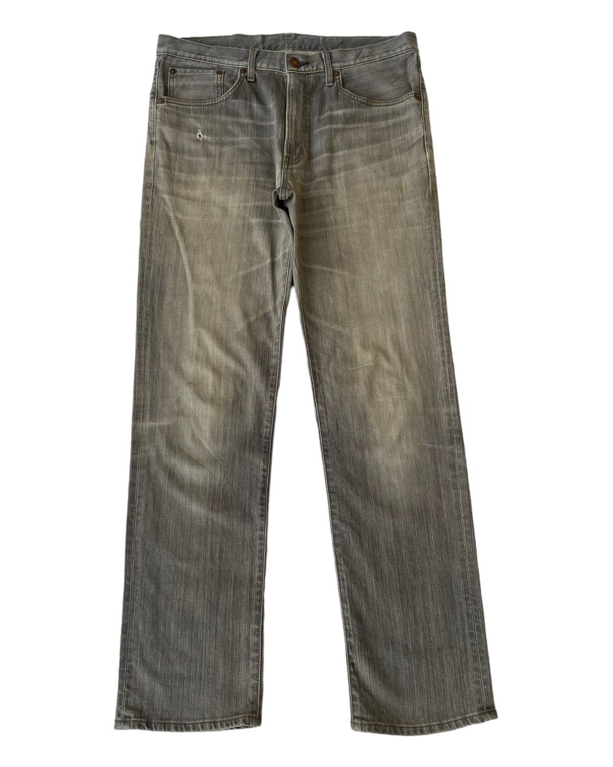 Edwin FADED DISTRESSED DENIM BAGGY EDWIN JAPAN UNDERCOVER STYLE Size US 36 / EU 52 - 1 Thumbnail