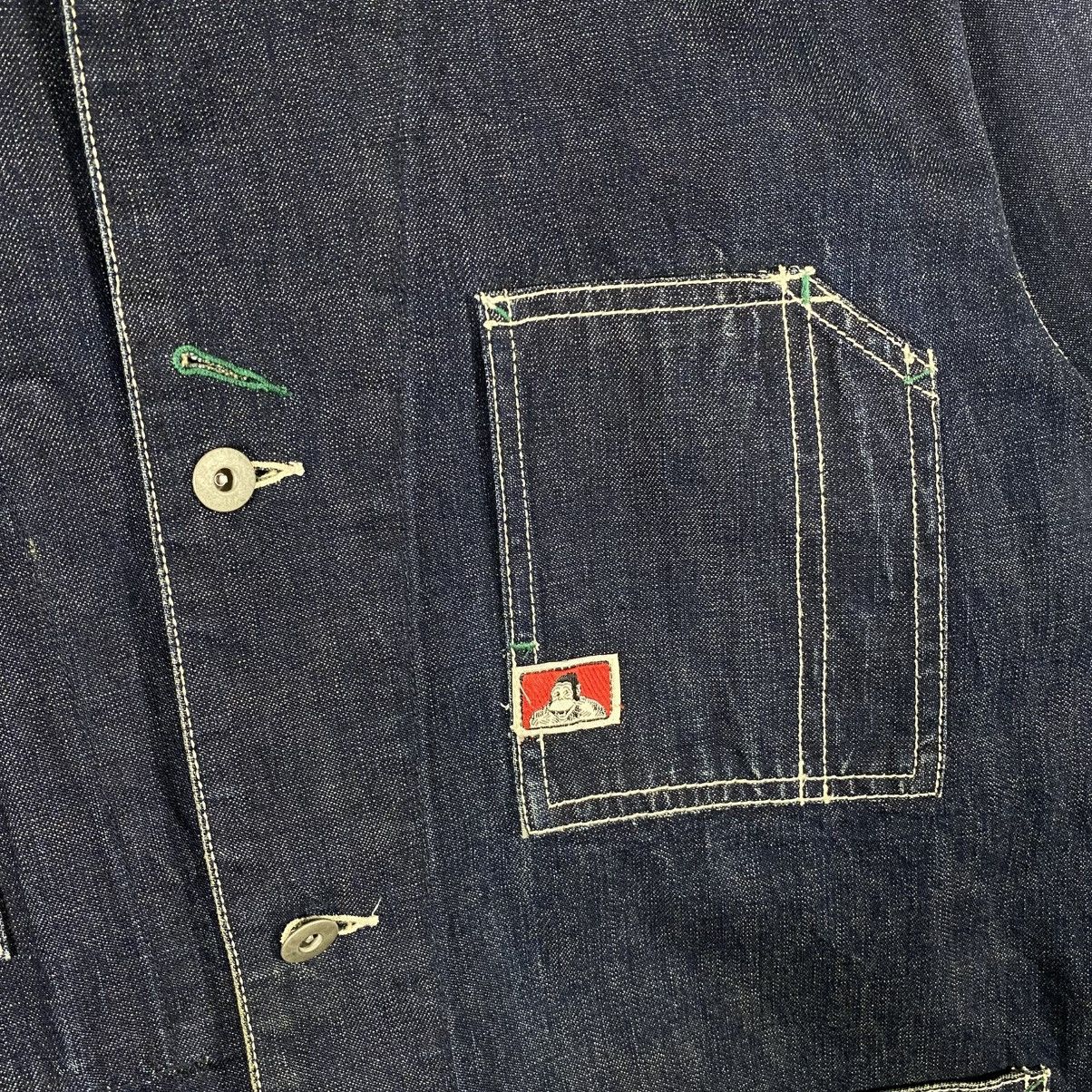 Ben Davis × Vintage Vintage Ben Davis Chore Button Jacket M Size Indogo Colour Size US M / EU 48-50 / 2 - 7 Thumbnail