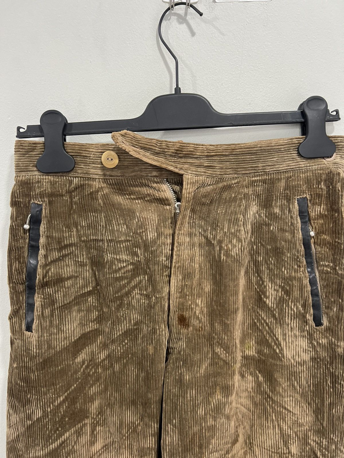 Vintage Vintage 60s Corduroy Obermeyer Brown Pants Cropped jodhpurs Size US 29 - 6 Thumbnail
