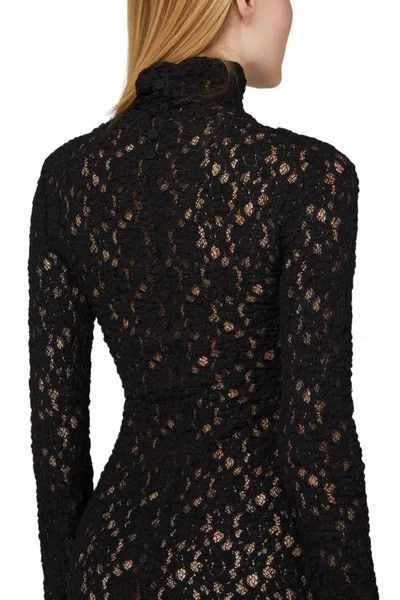 Chloe o1y0825 Maxi Dress in Black Size M / US 6-8 / IT 42-44 - 4 Thumbnail