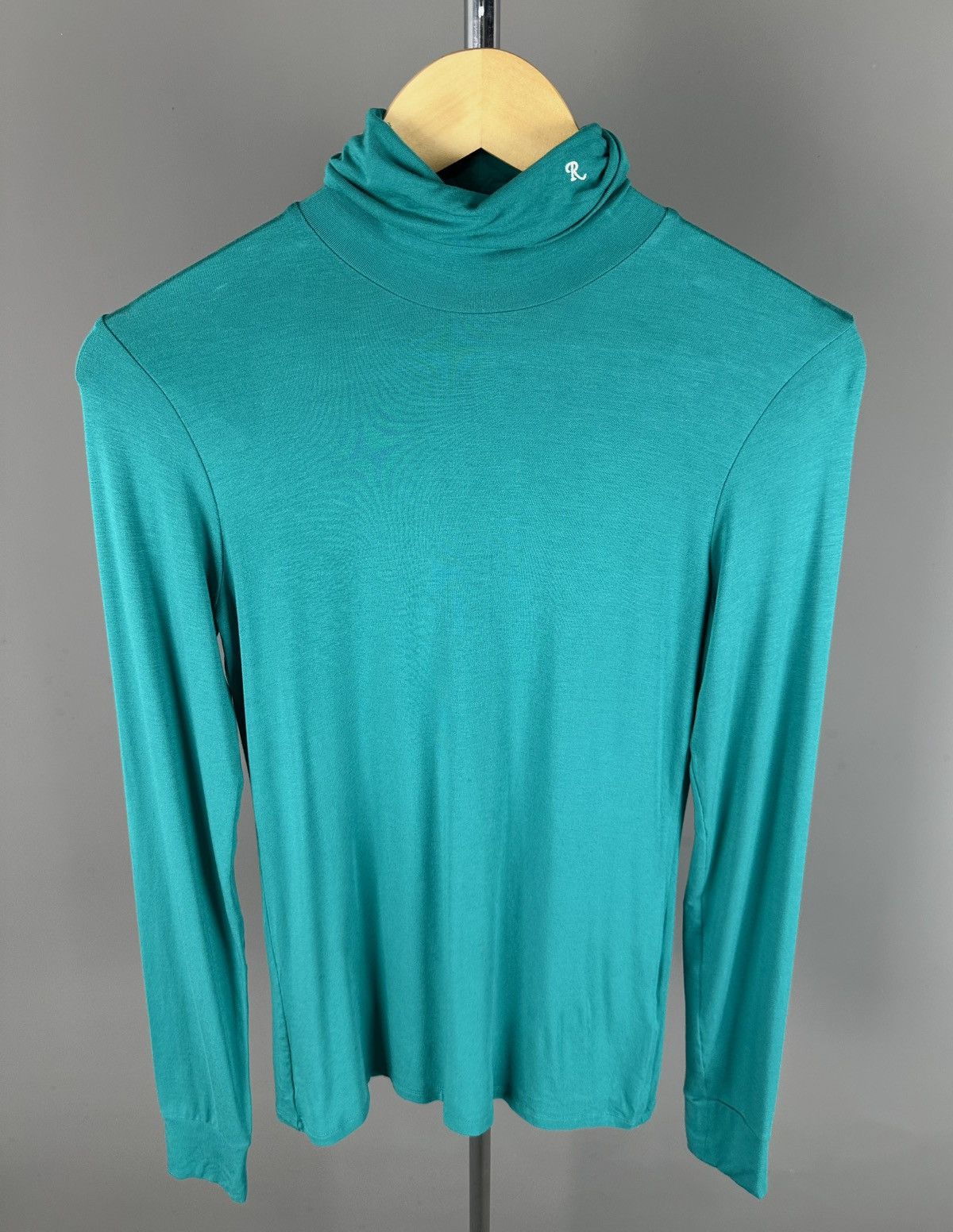 Raf Simons Raf Simons - A/W21 - Turtle Neck Sweater Embroidered Logo Size M / US 6-8 / IT 42-44 - 2 Thumbnail