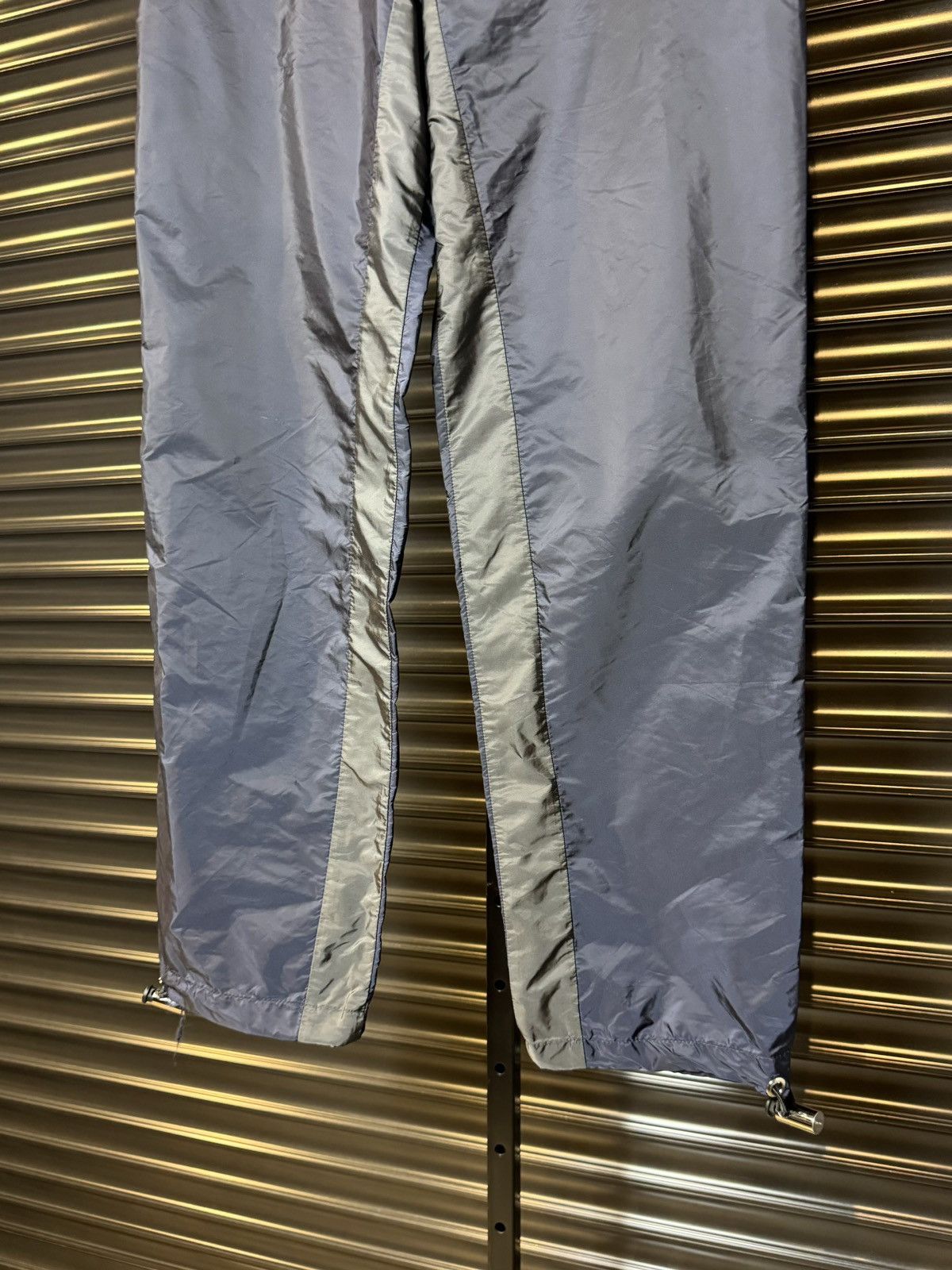 Prada Prada Re-Nylon Patch Logo Navy Nylon Track Pants - Size 50 Size US 32 / EU 48 - 6 Thumbnail