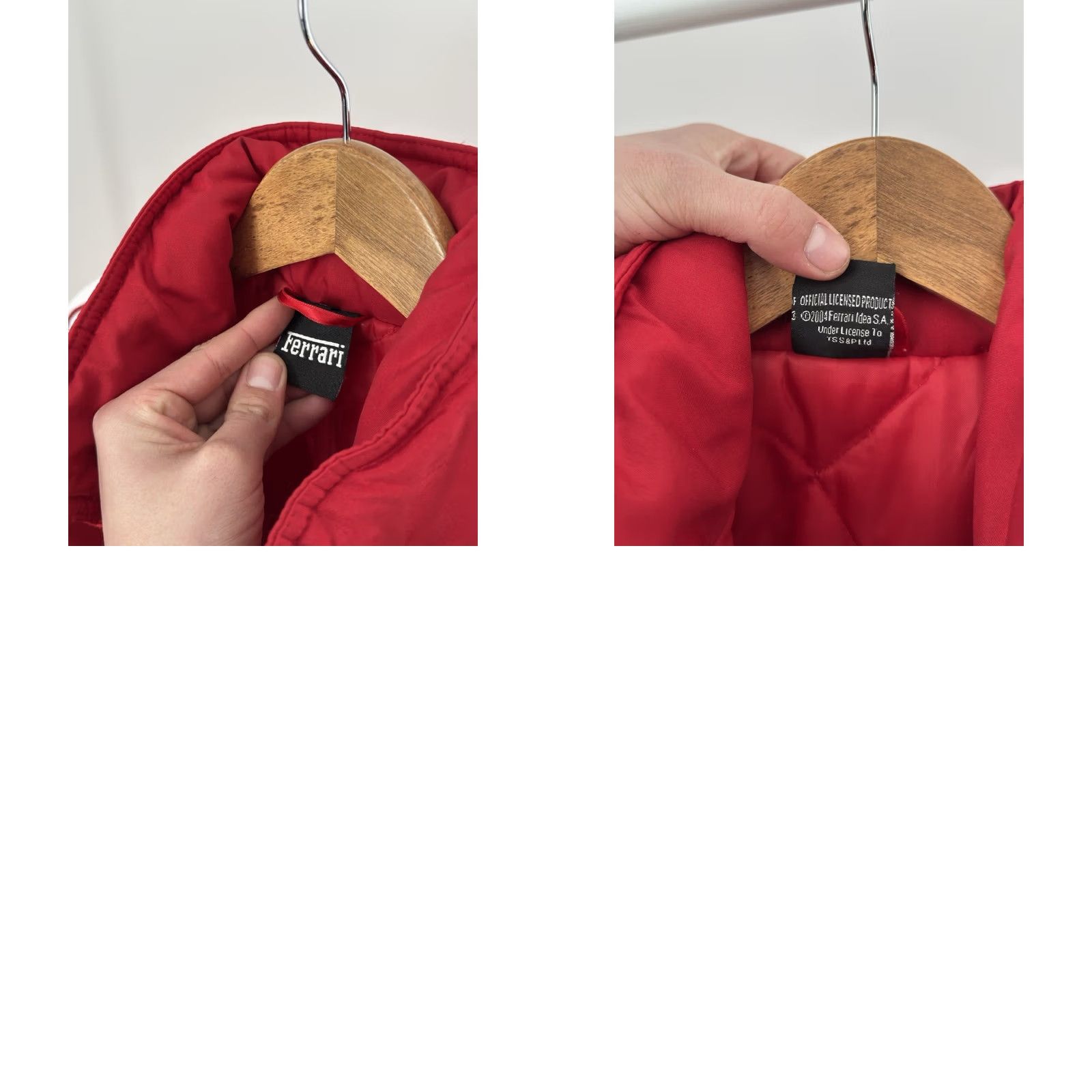 Ferrari VINTAGE Ferrari Jacket Men M Red Nylon Windbreaker Racing 90s Cars Benched recreations Size US M / EU 48-50 / 2 - 10 Thumbnail